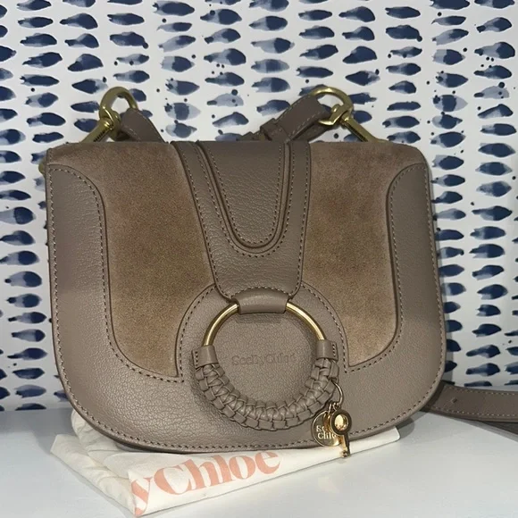 See By Chloe Brown Crossbody Bag with Ring Detail - Picture 7 of 7